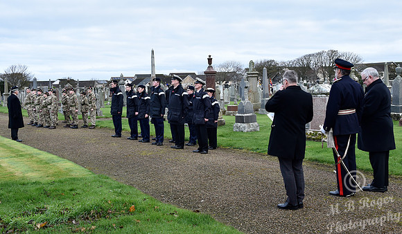 Thurso Remembrance  2021 - War Graves Ceremony