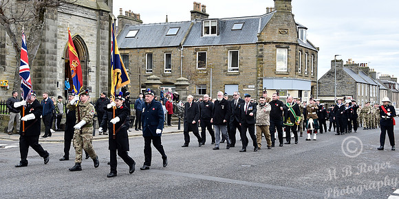 Thurso Remembrance Parade 2021