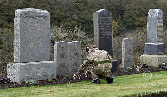 Thurso Remembrance  2021 - War Graves Ceremony