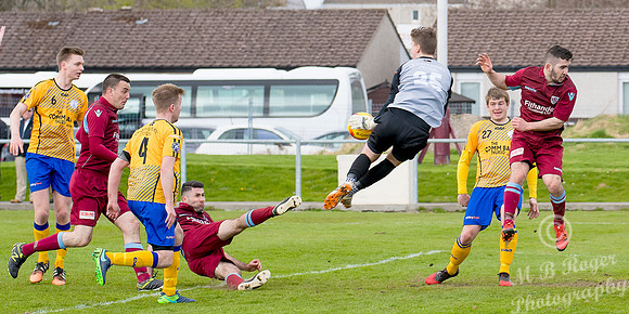 Keith 2 v Wick 1 SFHL Kynoch Park 15/04/2017