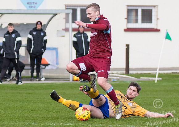 Keith 2 v Wick 1 SFHL Kynoch Park 15/04/2017