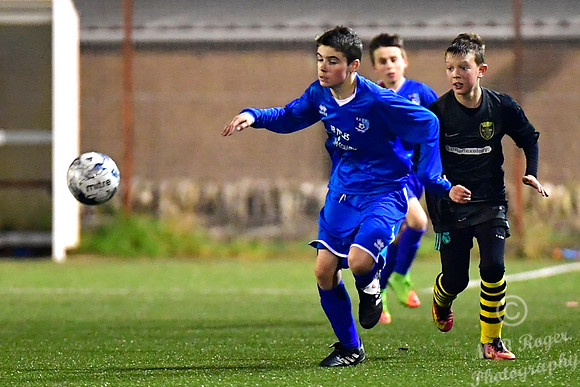 Thurso U13s 1 v Wick U13's 0 Thurso all weather pitch  26/09/201