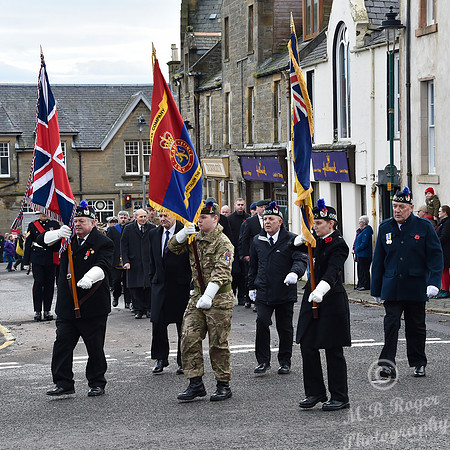 Thurso Remembrance Parade 2021