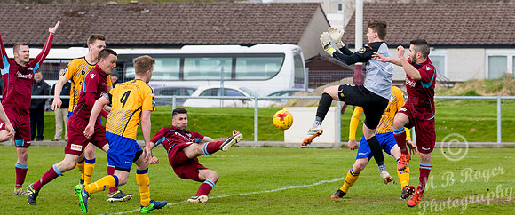 Keith 2 v Wick 1 SFHL Kynoch Park 15/04/2017