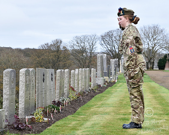 Thurso Remembrance  2021 - War Graves Ceremony