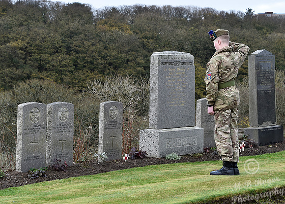 Thurso Remembrance  2021 - War Graves Ceremony