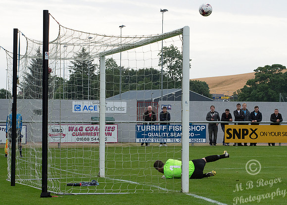 Turriff 2 v Wick 1  SHFL 22/08/2015 The Haughs