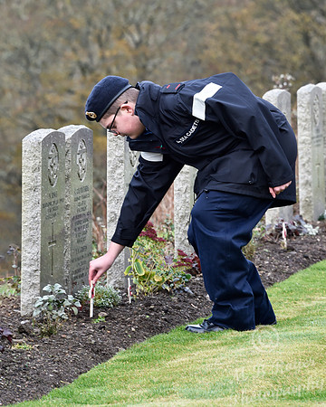 Thurso Remembrance  2021 - War Graves Ceremony