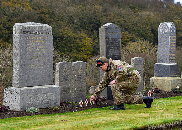 Thurso Remembrance  2021 - War Graves Ceremony