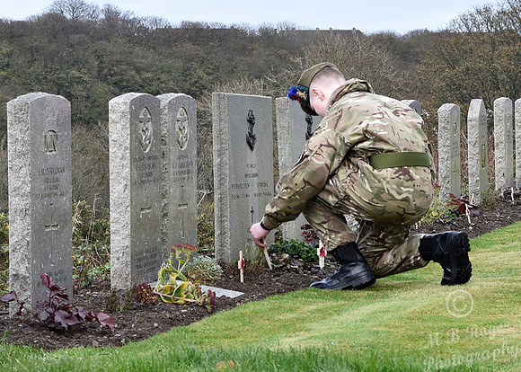 Thurso Remembrance  2021 - War Graves Ceremony