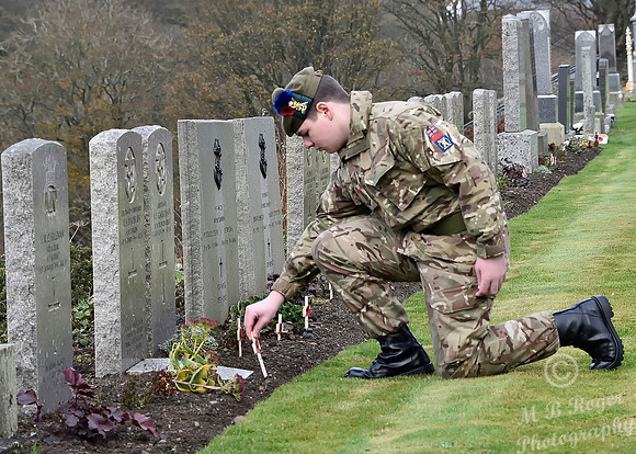 Thurso Remembrance  2021 - War Graves Ceremony