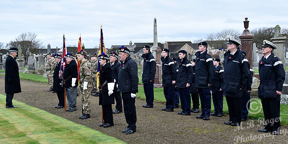 Thurso Remembrance  2021 - War Graves Ceremony