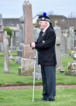 Thurso Remembrance  2021 - War Graves Ceremony