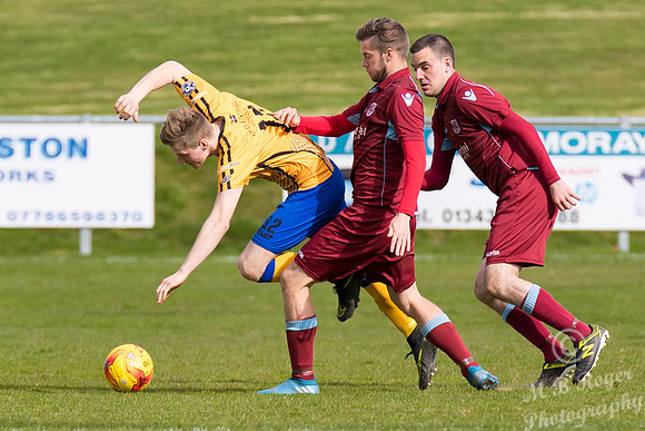 Keith 2 v Wick 1 SFHL Kynoch Park 15/04/2017
