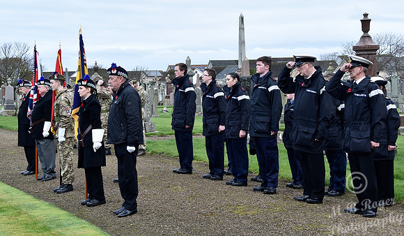 Thurso Remembrance  2021 - War Graves Ceremony
