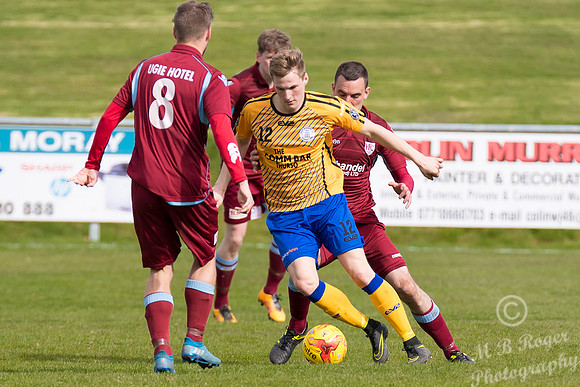 Keith 2 v Wick 1 SFHL Kynoch Park 15/04/2017