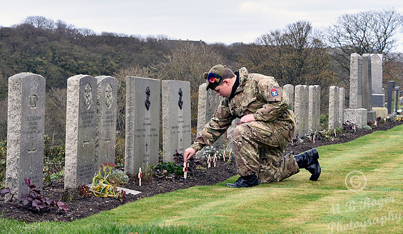 Thurso Remembrance  2021 - War Graves Ceremony