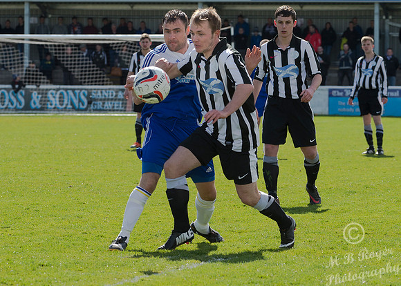 Wick 0 v Cove 4 HL Cup Final - Grant Street Park - 11/04/2015