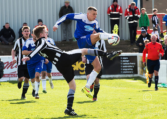 Wick 0 v Cove 4 HL Cup Final - Grant Street Park - 11/04/2015
