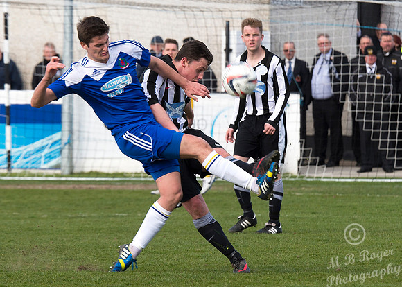 Wick 0 v Cove 4 HL Cup Final - Grant Street Park - 11/04/2015