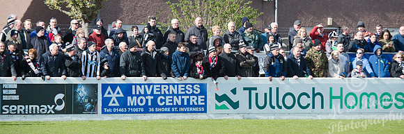 Wick 0 v Cove 4 HL Cup Final - Grant Street Park - 11/04/2015