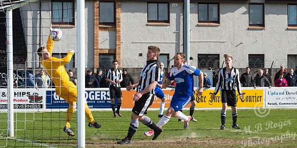 Wick 0 v Cove 4 HL Cup Final - Grant Street Park - 11/04/2015
