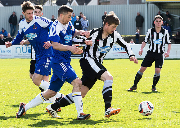 Wick 0 v Cove 4 HL Cup Final - Grant Street Park - 11/04/2015
