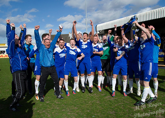 Wick 0 v Cove 4 HL Cup Final - Grant Street Park - 11/04/2015