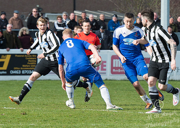 Wick 0 v Cove 4 HL Cup Final - Grant Street Park - 11/04/2015