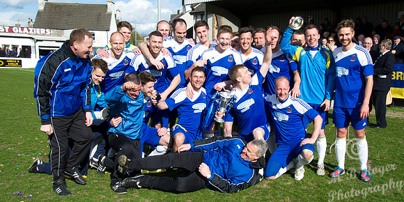 Wick 0 v Cove 4 HL Cup Final - Grant Street Park - 11/04/2015