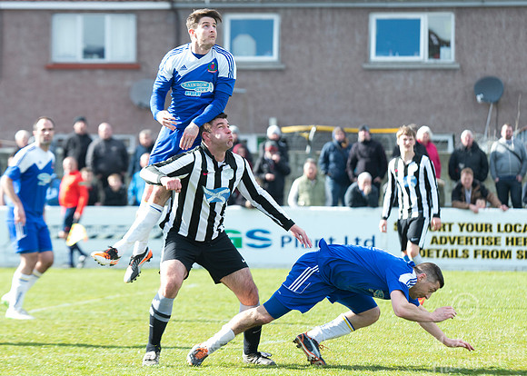 Wick 0 v Cove 4 HL Cup Final - Grant Street Park - 11/04/2015