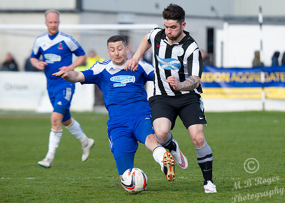 Wick 0 v Cove 4 HL Cup Final - Grant Street Park - 11/04/2015