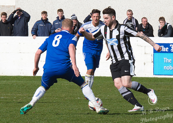 Wick 0 v Cove 4 HL Cup Final - Grant Street Park - 11/04/2015