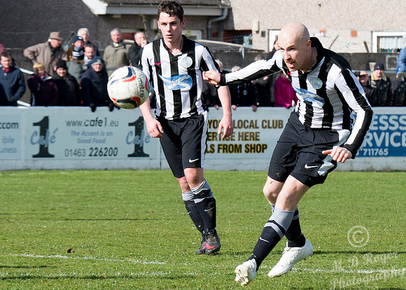 Wick 0 v Cove 4 HL Cup Final - Grant Street Park - 11/04/2015