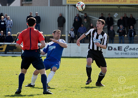 Wick 0 v Cove 4 HL Cup Final - Grant Street Park - 11/04/2015