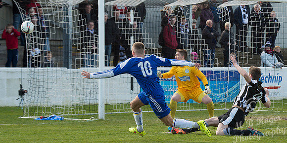 Wick 0 v Cove 4 HL Cup Final - Grant Street Park - 11/04/2015