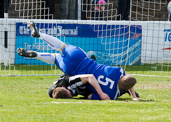 Wick 0 v Cove 4 HL Cup Final - Grant Street Park - 11/04/2015