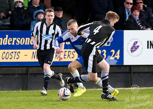 Wick 0 v Cove 4 HL Cup Final - Grant Street Park - 11/04/2015
