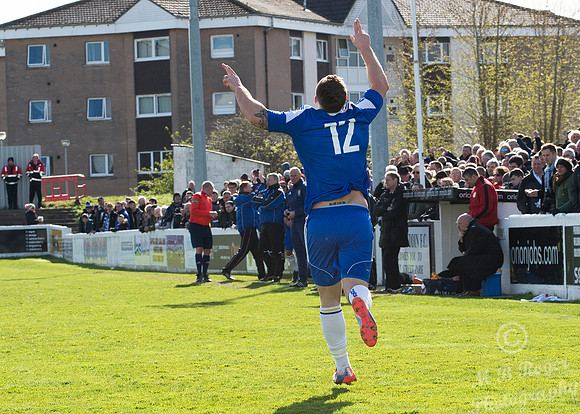 Wick 0 v Cove 4 HL Cup Final - Grant Street Park - 11/04/2015