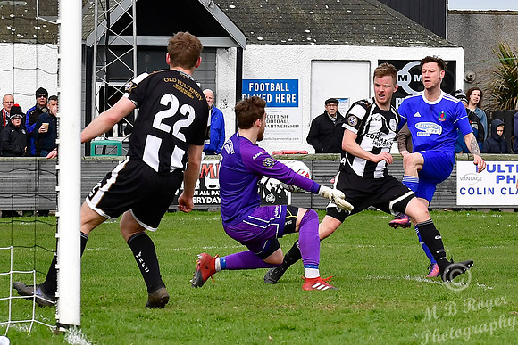 Wick 1 v Cove 3 SHFL Harmsworth Park 21/04/2018