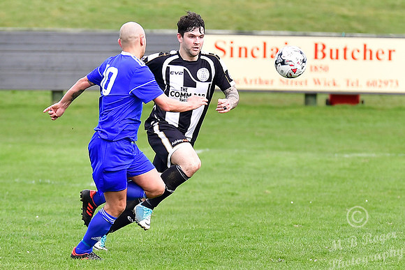 Wick 1 v Cove 3 SHFL Harmsworth Park 21/04/2018