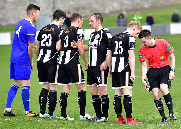 Wick 1 v Cove 3 SHFL Harmsworth Park 21/04/2018