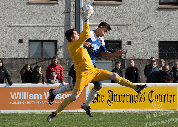 Wick 0 v Cove 4 HL Cup Final - Grant Street Park - 11/04/2015