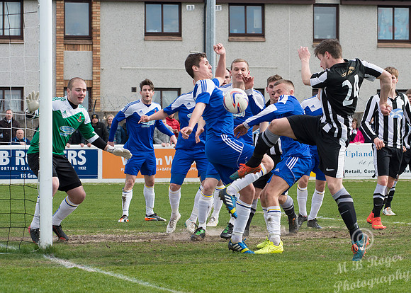 Wick 0 v Cove 4 HL Cup Final - Grant Street Park - 11/04/2015