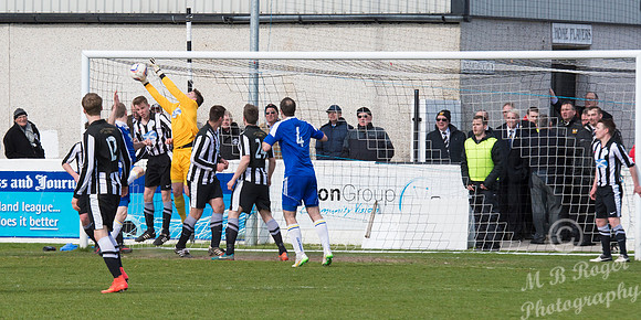Wick 0 v Cove 4 HL Cup Final - Grant Street Park - 11/04/2015
