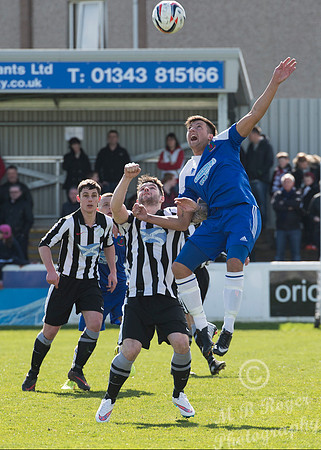 Wick 0 v Cove 4 HL Cup Final - Grant Street Park - 11/04/2015