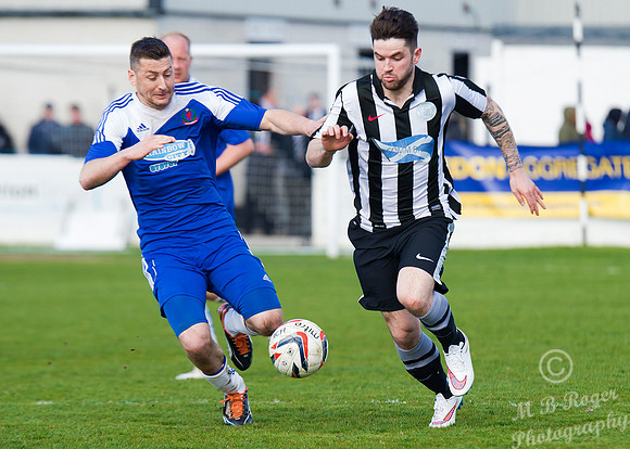 Wick 0 v Cove 4 HL Cup Final - Grant Street Park - 11/04/2015