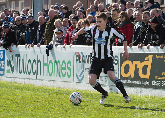 Wick 0 v Cove 4 HL Cup Final - Grant Street Park - 11/04/2015