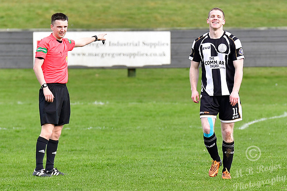 Wick 1 v Cove 3 SHFL Harmsworth Park 21/04/2018