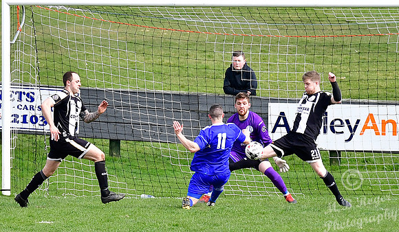 Wick 1 v Cove 3 SHFL Harmsworth Park 21/04/2018
